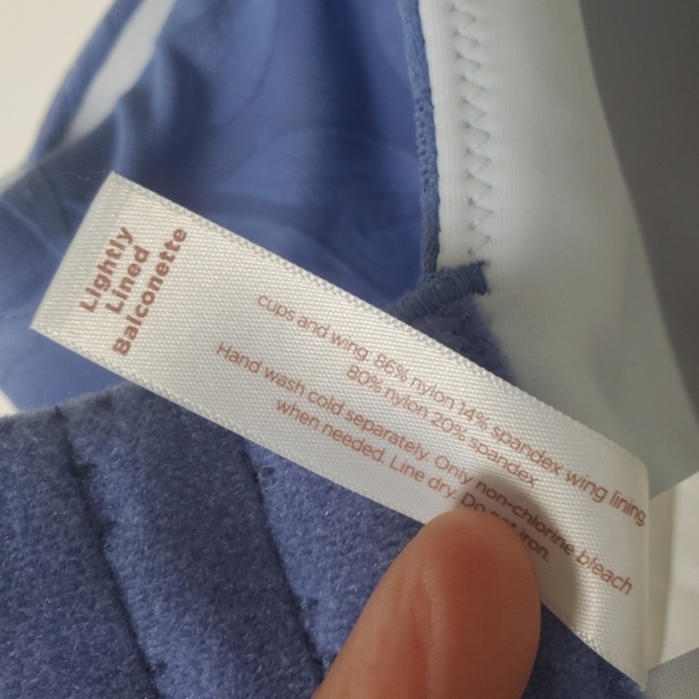 42H Cacique Lane Bryant Invisible Lace Backsmoother Balconette Underwire Bra‎ - Picture 11 of 12